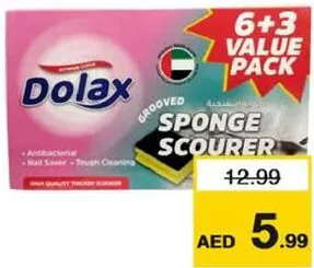 Dolax Groovd Spnge Scourer