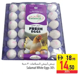 Salamat White Eggs