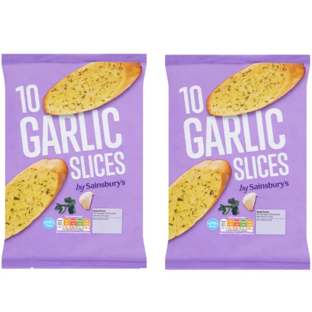Sainsbury's Garlic Slices 10 Slices