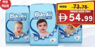 Sanita Bambi Baby Diaper Mega Pack