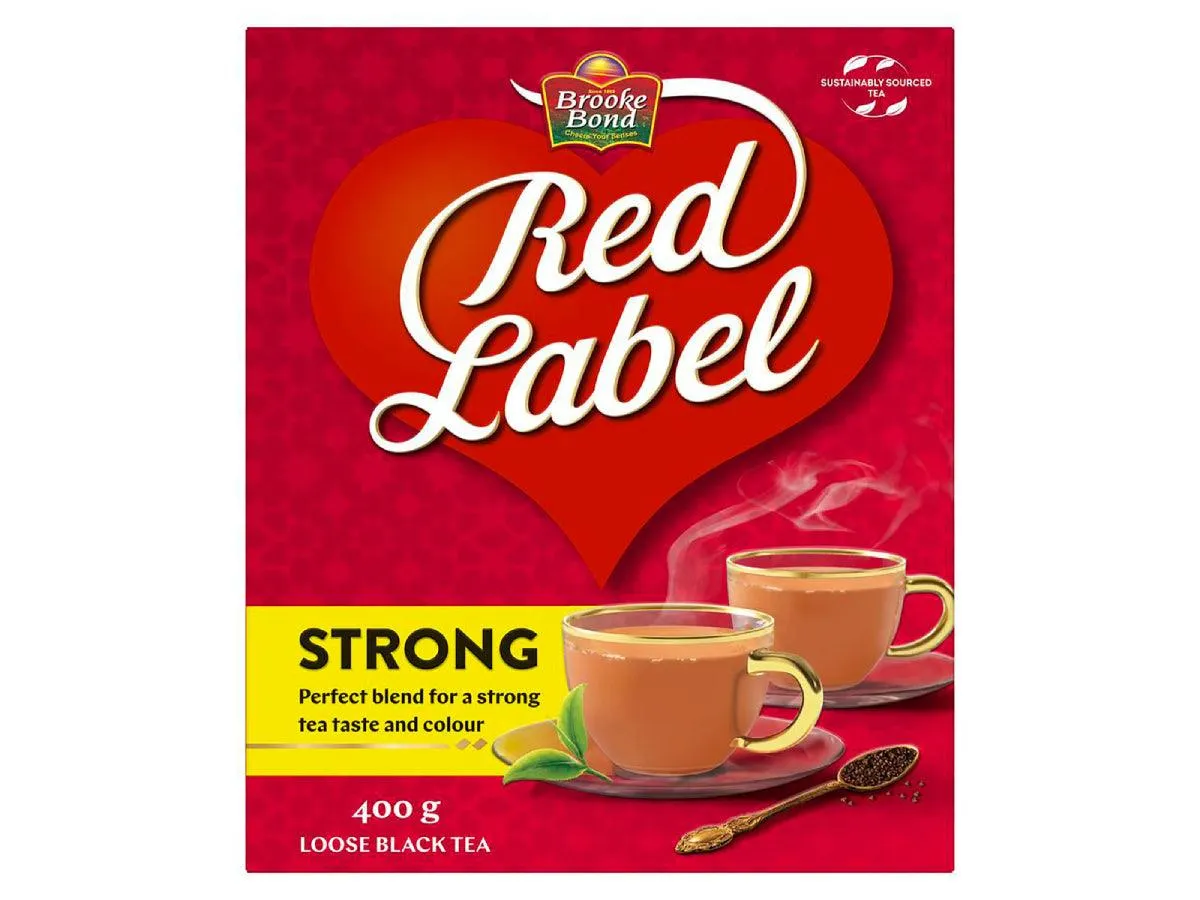 Brooke Bond شاي بروك بوند ريد ليبل الأحمر