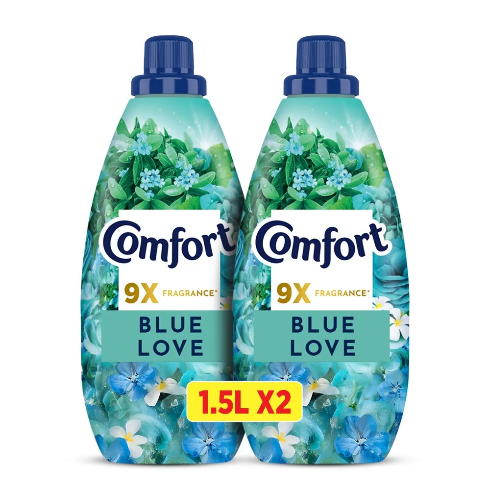 Comfort منعم أقمشة مركز - Blue Love