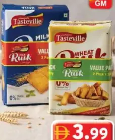 Tasteville Wheat / Milk Rusk