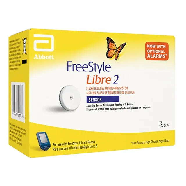 freestyle libre 2 Sensor For Continuous Glucose Monitoring, Pack of One Sensor