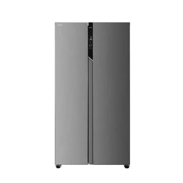 Haier Side by Side Refrigerator, Silver, HRF-668VNFMSL