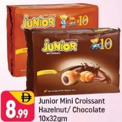 Junior Mini Croissant Chocolate/Hazelnut