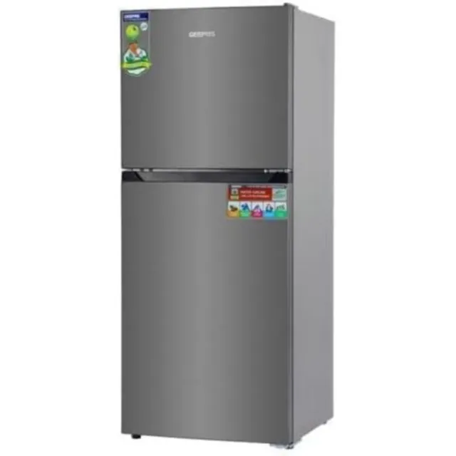 Geepas Double Door Refrigerator GRF2522SXN