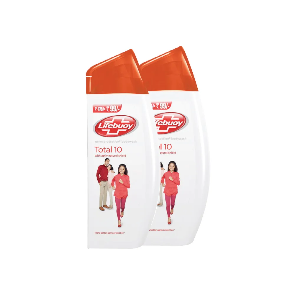 Lifebuoy غسول للجسم حماية من 10 جراثيم