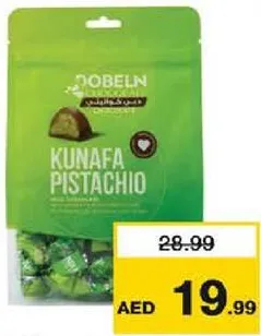 Dobeln Choco Kunafa Pistachio Bag