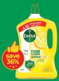 Dettol 3X Power Floor Cleaner ASSORTED