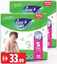 Fine Baby Jumbo Diapers Assorted