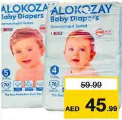 Alokozay Jumbo Baby Diapers Assorted