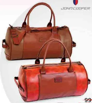 Johncooper Travel Leather Handbag asstd.
