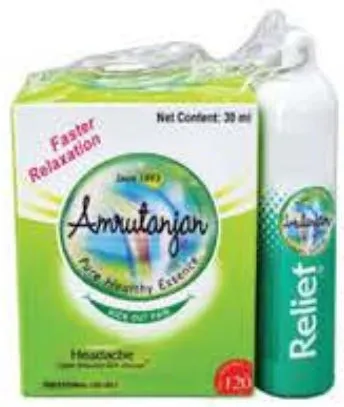 Amrutanjan Green Pain Balm + Inhaler