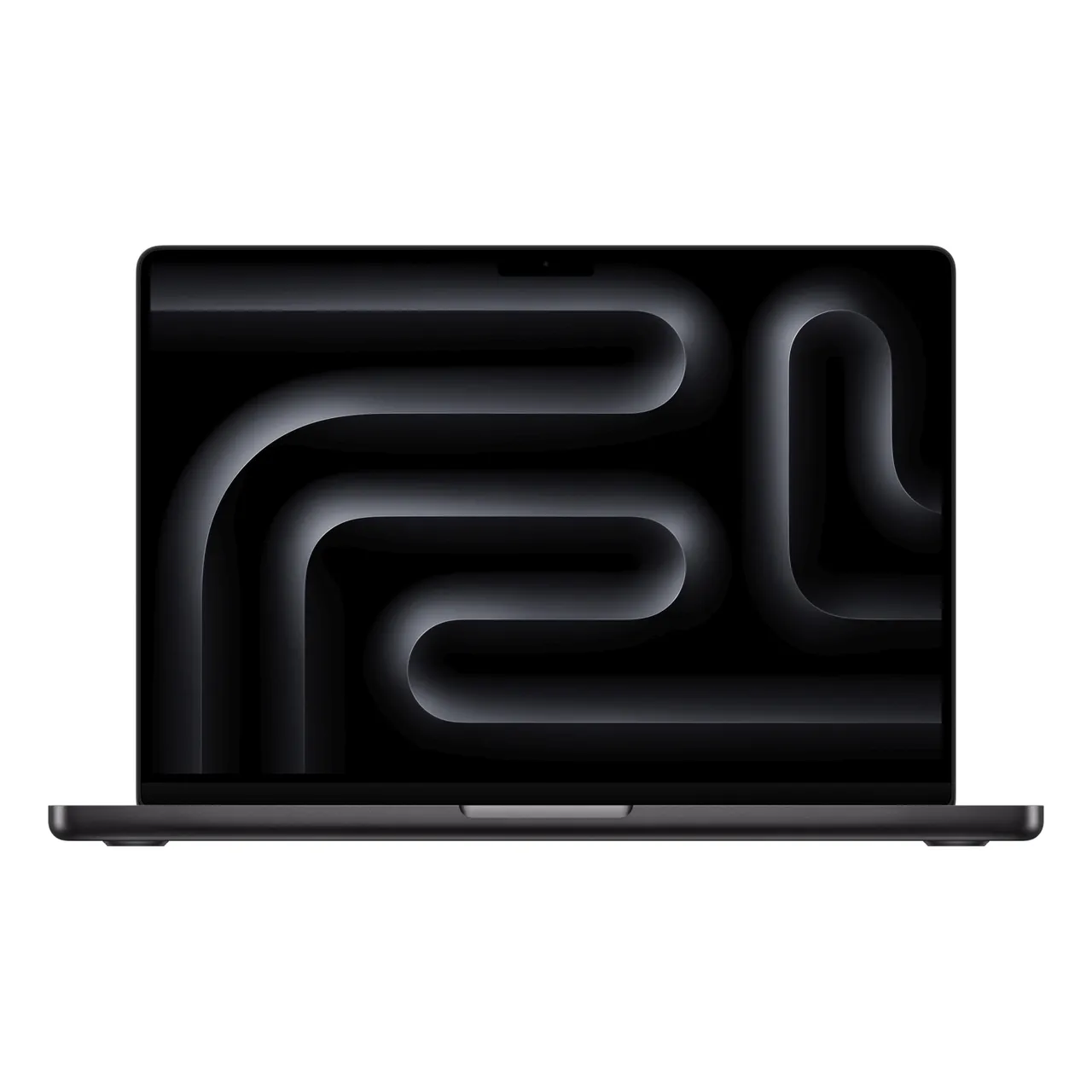لابتوب MacBook Pro مع شاشة 14 بوصة ومعالج Apple M4 ورام 16GB وSSD بسعة 512GB بلون أسود فضائي