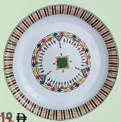 Crown Life Round Tray