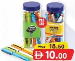 Win Ballpen Volt & Plush Blue Color Volt & Plush, 0.7 mm, Blue Color