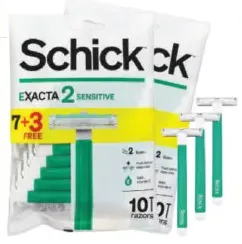 Schick Exacta 2 أمواس حلاقة للبشرة الحساسة