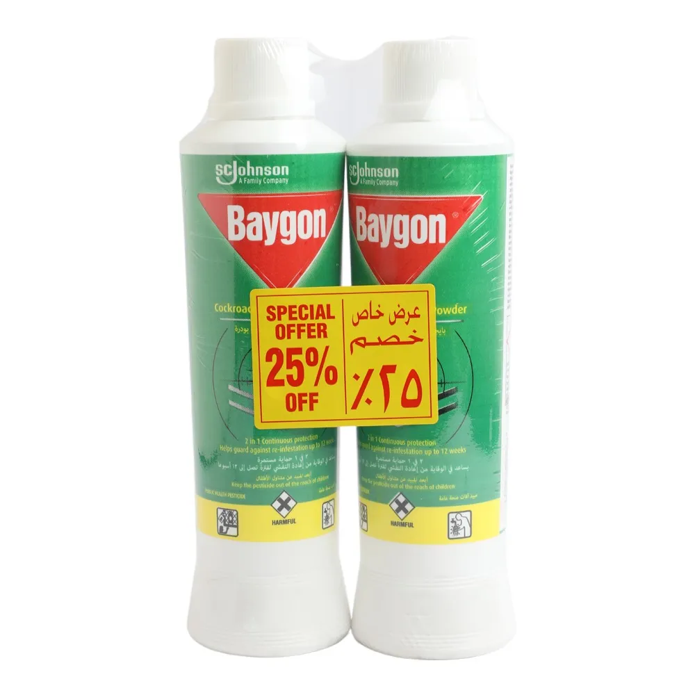 Baygon بودرة للصراصير والنمل