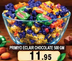 Primiyo إكلير بالشوكولاتة