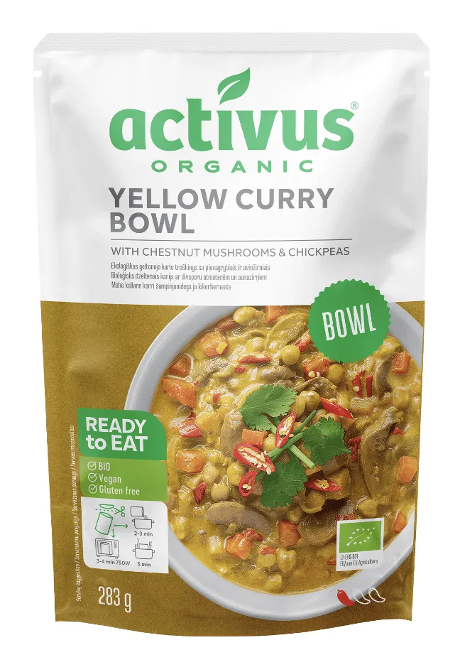 Activus كاري أصفر عضوي