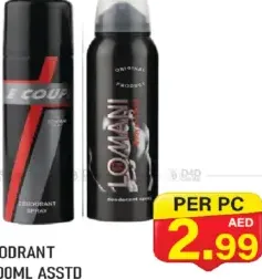 Lomani Deodorant Spray Assorted