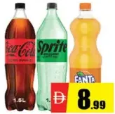 Coca Cola Diet+Fanta+Sprite