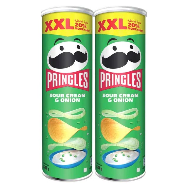 Pringles Sour Cream and Onion Potato Chips