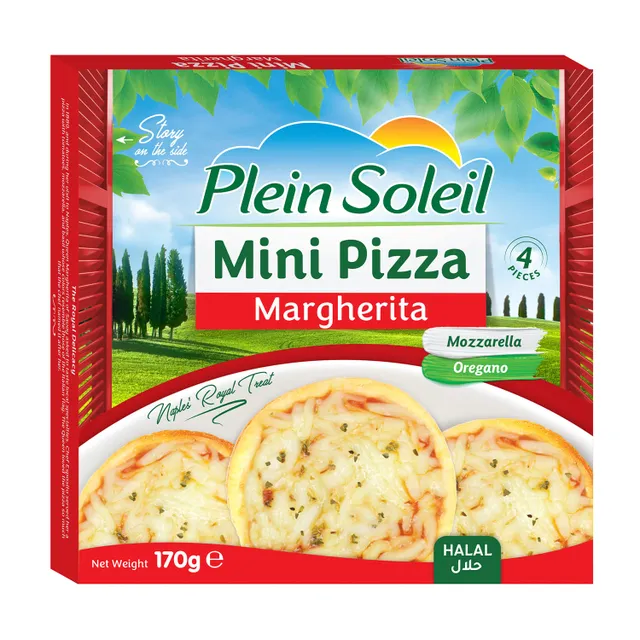 Plein Soleil Margherita Mini Pizza 4 pcs