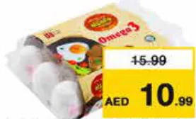 Al Safa Egg Omega3 Whit/Brn