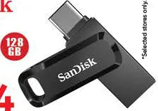 SanDisk Ultra Dual Drv Go USB Typ-C128Gb