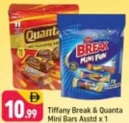 Tiffany Break & Quanta Mini Bars Assorted