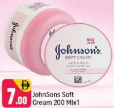 Johnson's Face & Body Soft Cream