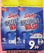 Sudz Comfort Wash Detergent Powder