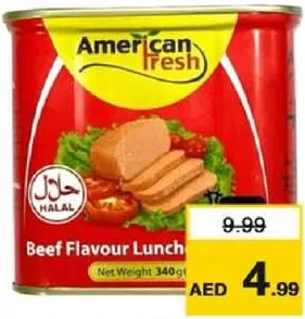 American Fresh Beef Luncheon Meat