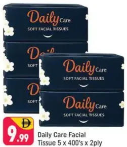 Daily Care Facial Tissue 2 ply