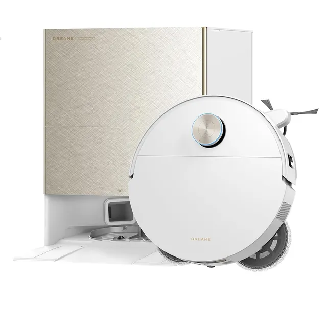 Dreame X60 Ultra Complete Wet & Dry Robotic Vacuum Cleaner, 35 kPa, White, RLX87DE