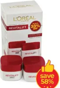 L'Oreal Revitalift Day Cream + Night Cream