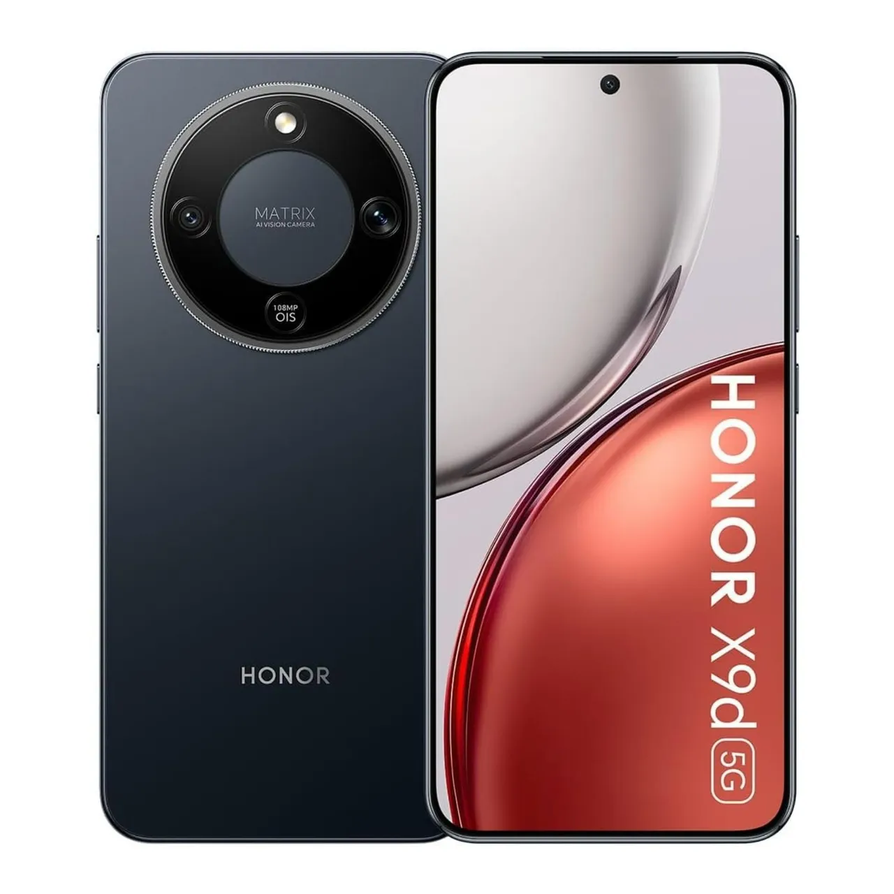 Honor هاتف ذكي X9d بشبكة 5G، رام 12 GB، تخزين 256 GB، أسود منتصف الليل، MTN-N