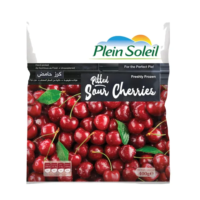 Plein Soleil Freshly Frozen Pitted Sour Cherries