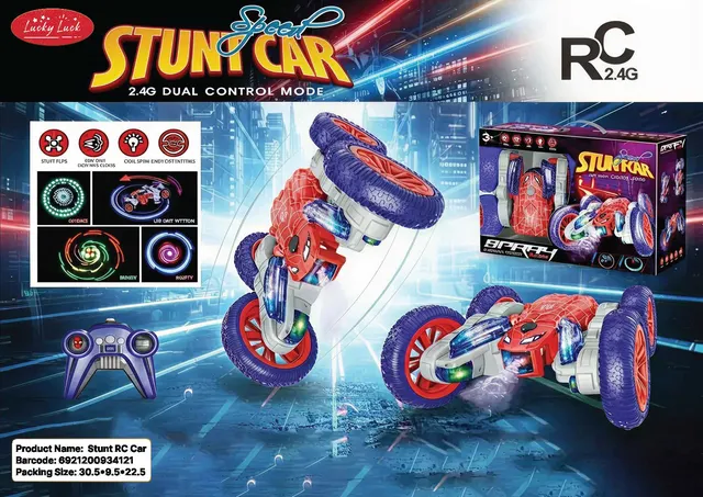 generic Remote Control Car for Kids, RC Car, Stunt, Toys for Boys