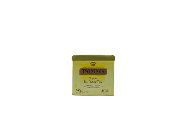 Twinings شاي إيرل غراي علبة معدنية Goldline