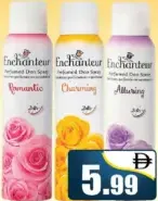 Enchanteur معطر الجسم نسيم متنوع