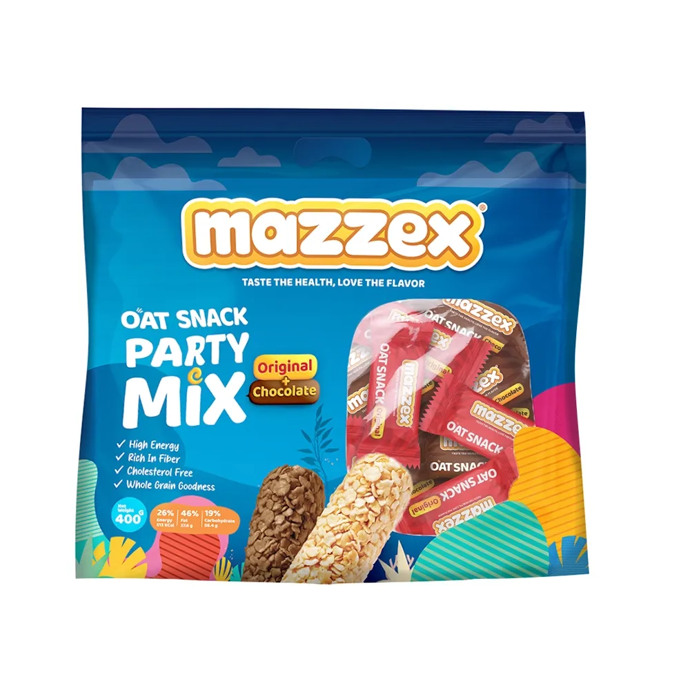 Mazzex مكس حفلة شوكولاتة بحليب الشوفان