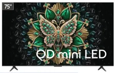 TCL تلفزيون QD mini led جوجل تي سي إل