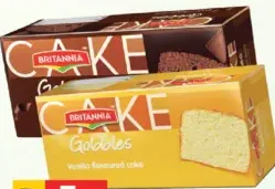 Britannia Gobbles Cake Vanilla/Choco