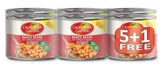 California Garden Baked Beans In Tomato Sauce Ready To Eat