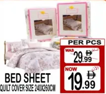 Bed Sheet & Quilt Cover