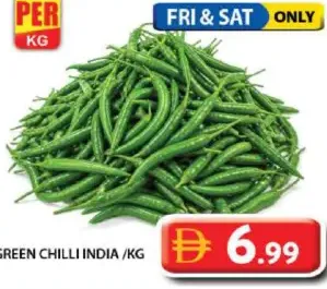 Green Chilli India