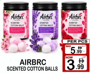 Airbrc Scented Cotton Balls